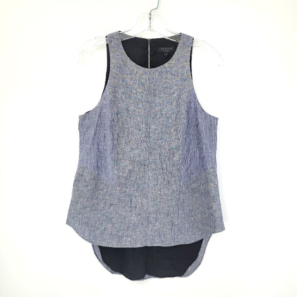 RAG & BONE linen chambray tank
